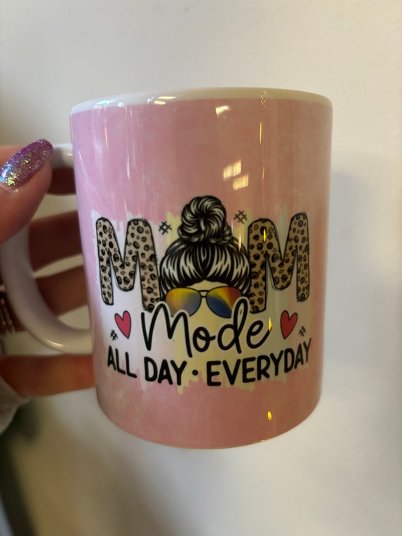 Mum Mode Mug or Coaster | Mum Gift | Gift For Her | Mum Birthday Gift | Best Mum Gift | Secret Santa Present Gift