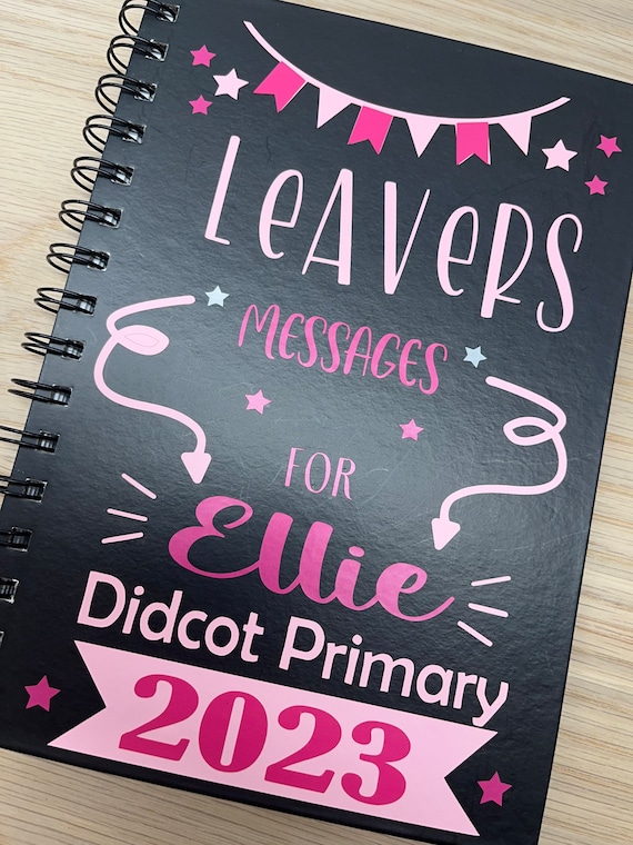 Personalised School Leavers Book, Year 6 Leavers Book, Primary School Leavers Book, Keepsake Book, School Memories, Scrapbook, Graduation