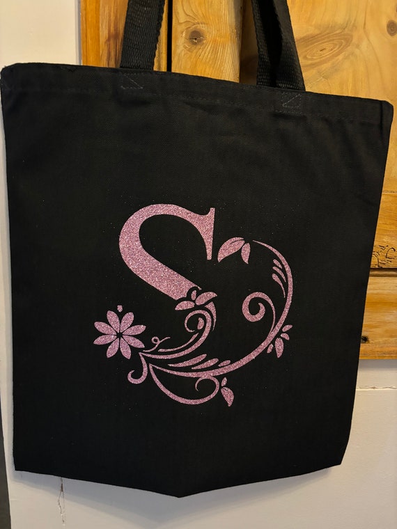 Handmade Initial Tote Bag | Perfect Gift For Any Occasion | Birthday Gift | Mothers Day Gift | Shopping Gift | Christmas Gift | Secret Santa