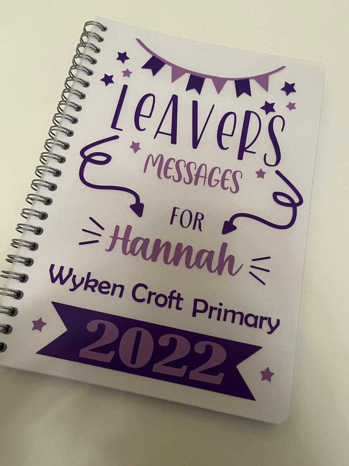Personalised School Leavers Book Year 6 Leavers Book Primary Etsy UK