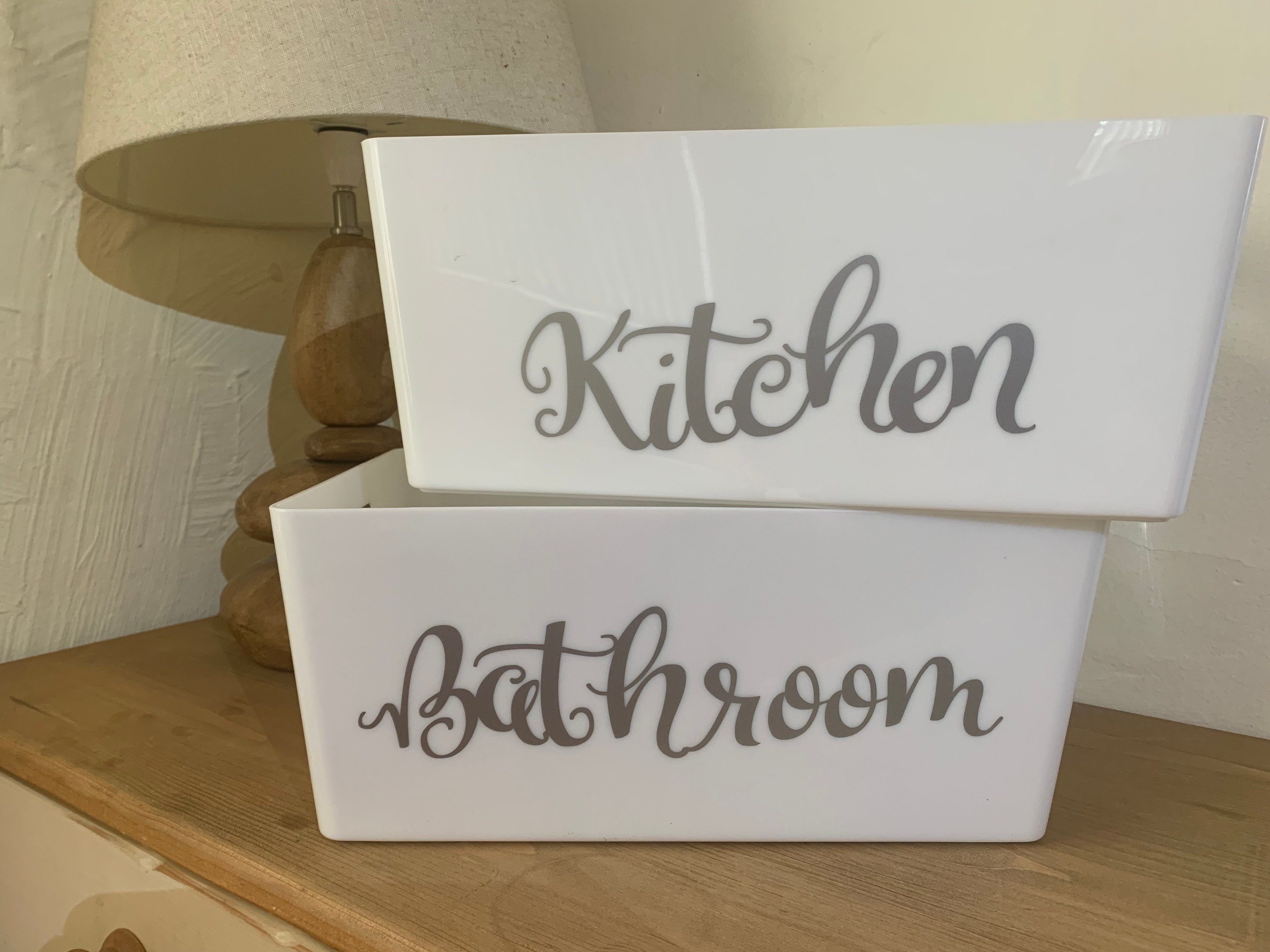 Personalised Mrs Hinch Inspired Storage Box Personalised Etsy UK