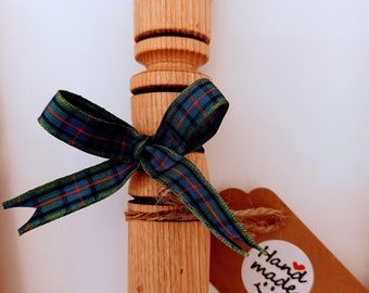 Free Delivery. 100%  Scottish Ash Spurtle for porridge making. An unusual gift for him or her. Made in Scotland.