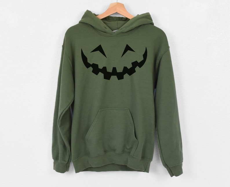 Jack O Lantern Pumpkin Faces Halloween Hoodie Pumpkin Sweatshirt