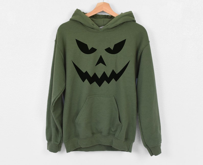 Halloween Pumpkin Lantern Sequin Patched Sweatshirt