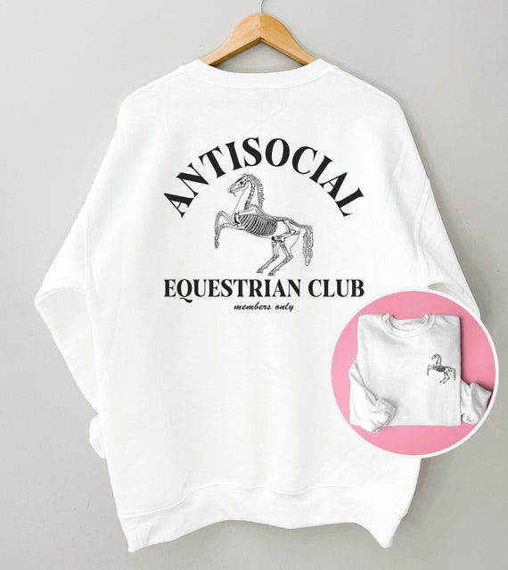 Antisocial club shop felpa