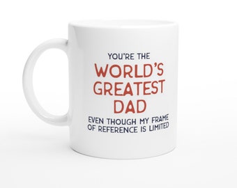 Cadeau pour papa La meilleure tasse pour papa au monde, idéale pour un cadeau de fête des pères