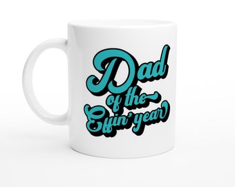 Mug cadeau papa de l&#39;année FFing
