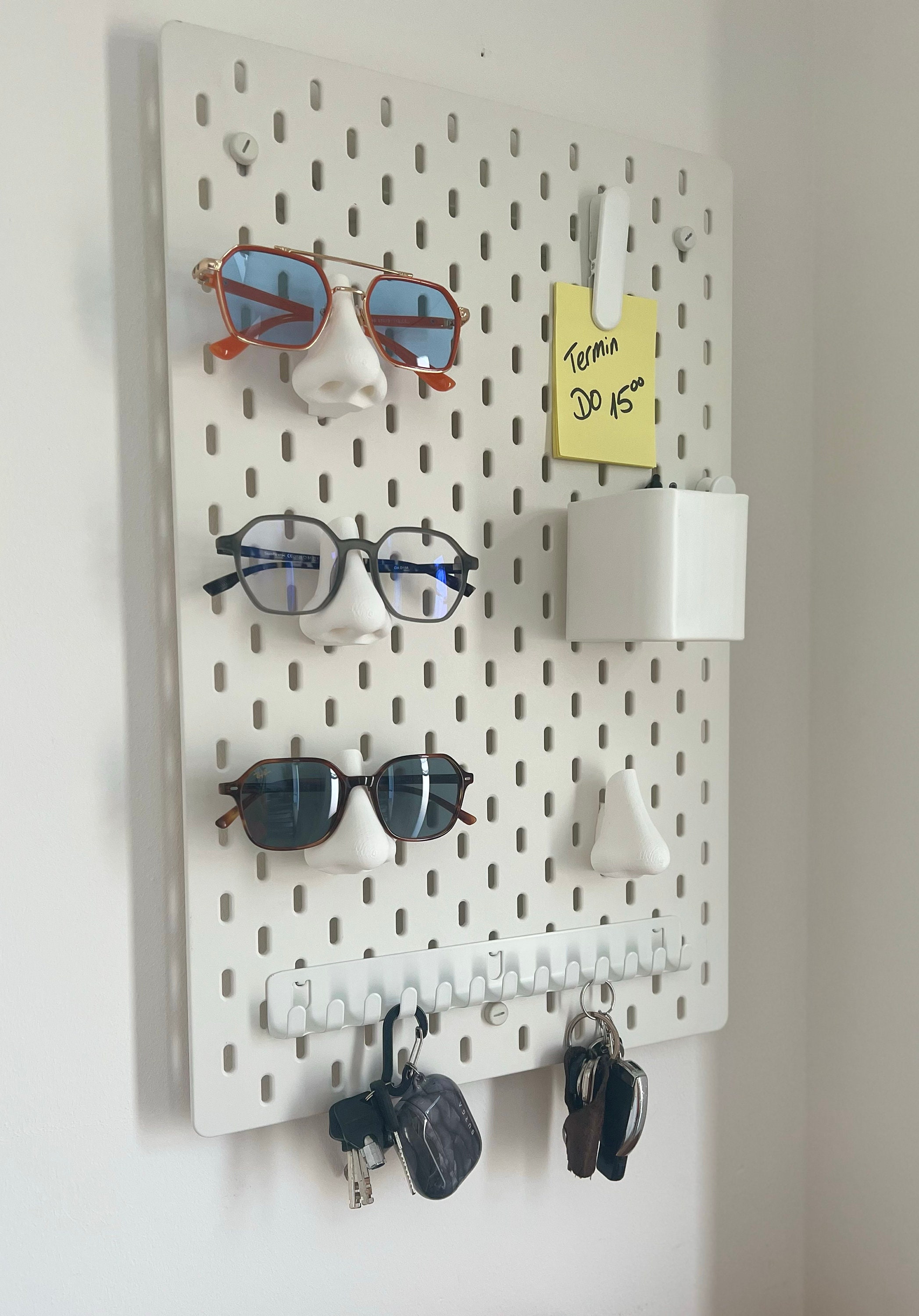 Brillengarage Wand-Organizer für Brillen Etui Brille Ablage