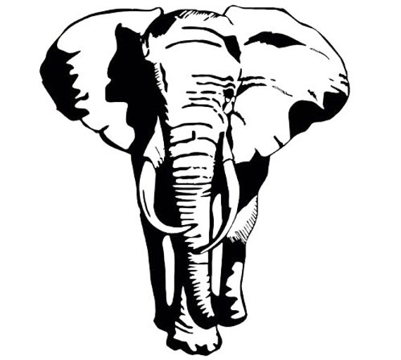 Elephant SVG Digital File | Etsy