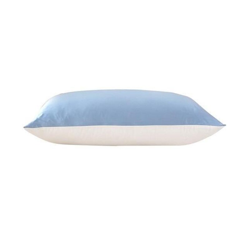 Terse Style Double-sided 19 Momme Pure Natural Luxury Mulberry Silk Pillowcase with Cotton Reverse and Hidden Zipper Closure