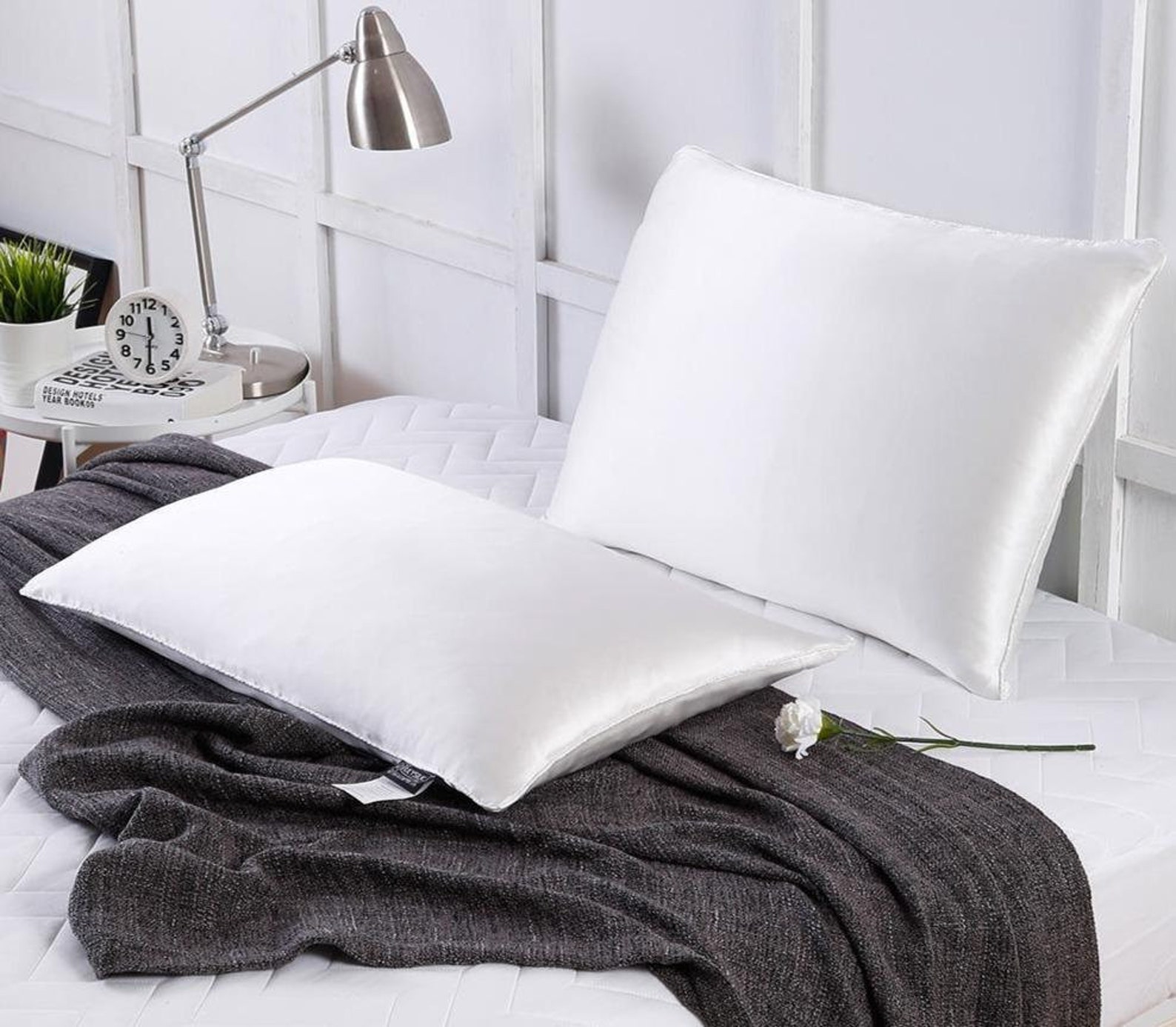 Natural 100 Pure Silk Filled Pillow with Silk Shell for Etsy