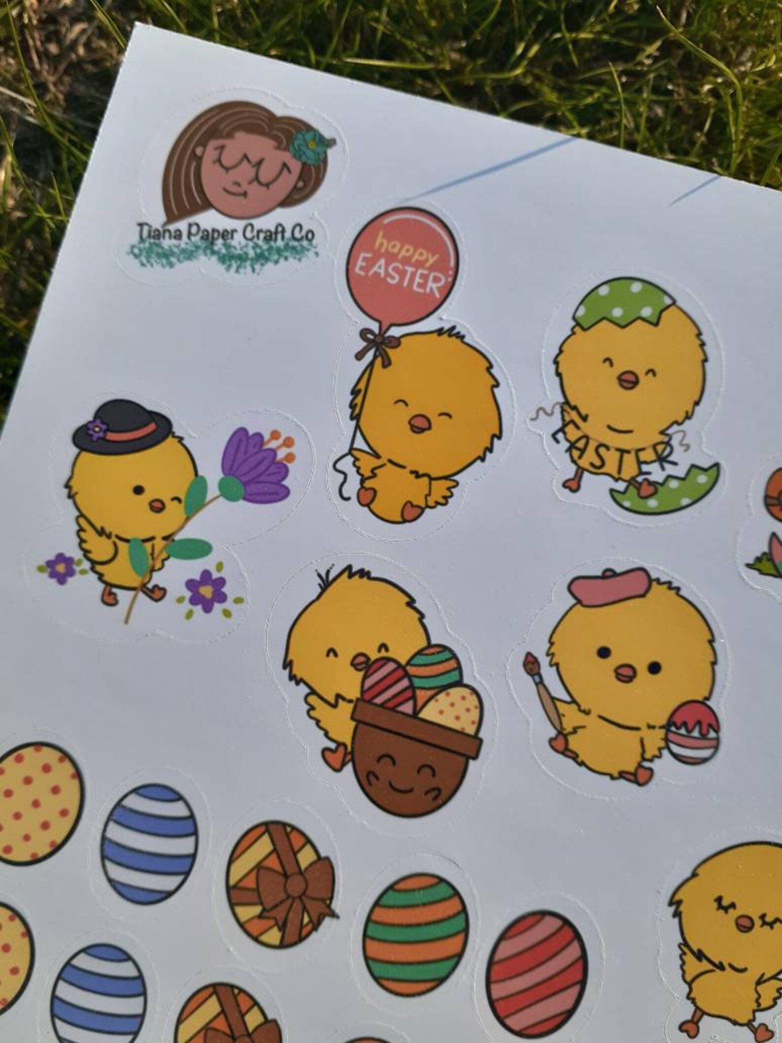 Kawaii Ostern Küken Aufkleber / Bujo Küken Aufkleber / Ostern | Etsy