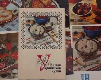 Recipe cards pdf / Dishes of Ukrainian cuisine