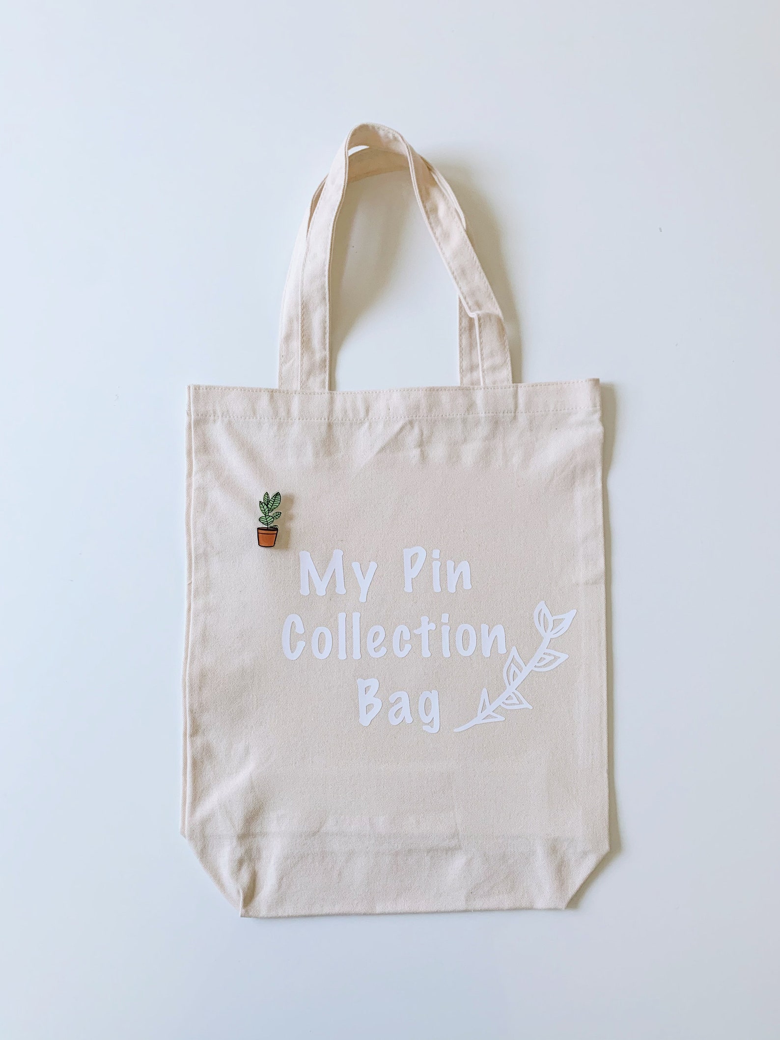 Pin Tote Bag Tote Bag Canvas Pin Collection Display Tote | Etsy
