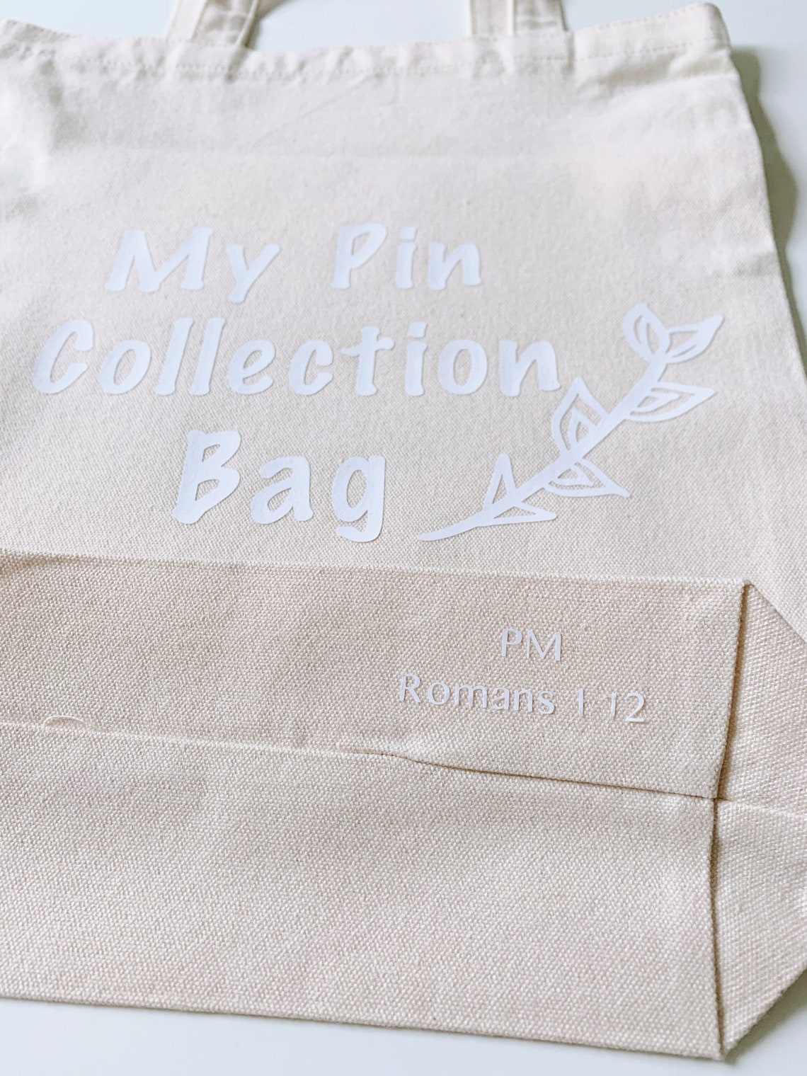 Pin Tote Bag Tote Bag Canvas Pin Collection Display Tote Etsy