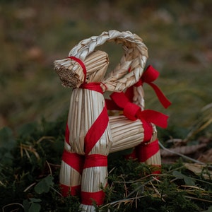Handmade Yule buck - approx. 22 cm