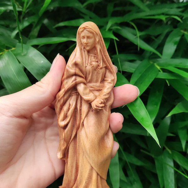 Crying Mary Statue Etsy