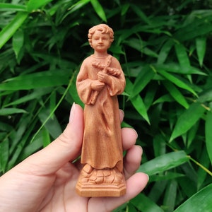 Baby Jesus Holding Cross Statue, Child Jesus Christ Religious Statue, Antique Baby Jesus Figurine, Jesus Christ Statue, Young Jesus Statue