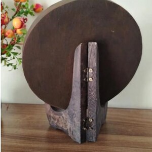 Wooden Yin Yang Wall Art – Feng Shui Decor On table (+base)