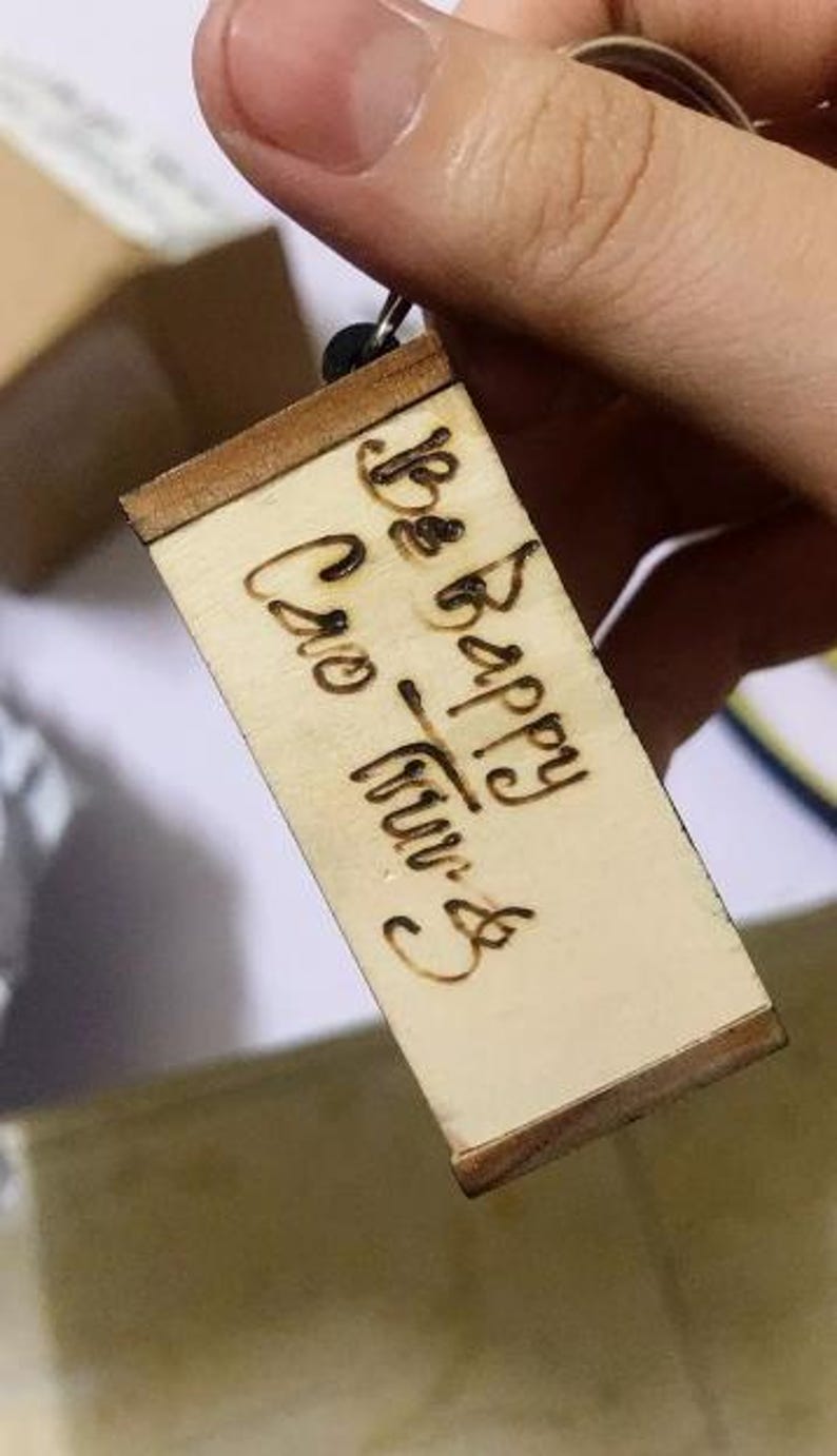 Mini Keyboard Key Ring Personalized Wooden Piano Keychain | Mini Keyboard Key Ring | Custom ...