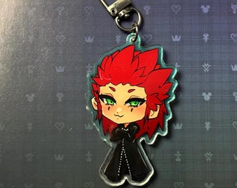 Kingdom Hearts Axel Organization XIII keychain