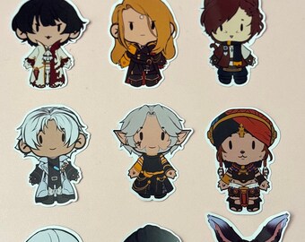 FFXIV NPC Stickers