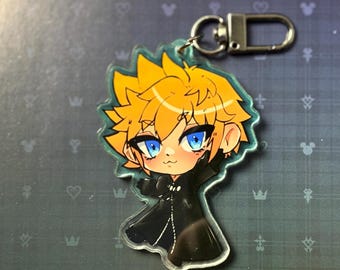 Kingdom Hearts Roxas Organization XIII keychain