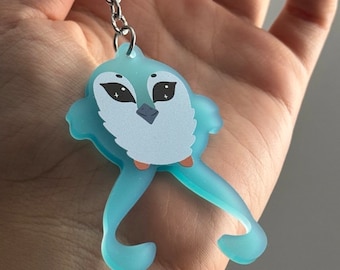 FFXIV Starbird Frosted Acrylic Keychain