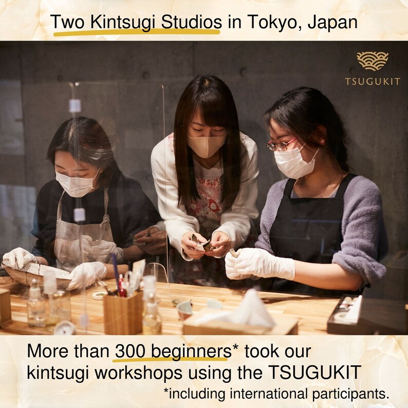 Food Safe Kintsugi Repair Kit Traditional TSUGUKIT 0.3 G of Etsy