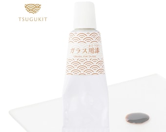 Glass Urushi for Kintsugi 20g Tube | Natural Urushi-Based Lacquer for Glass Repair