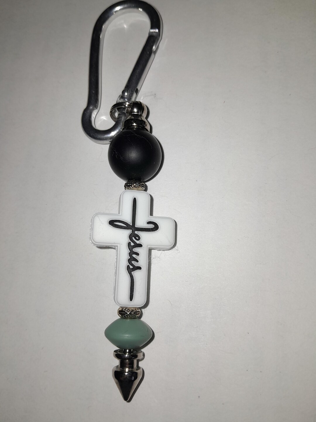 Religious Cross Keychain - Etsy