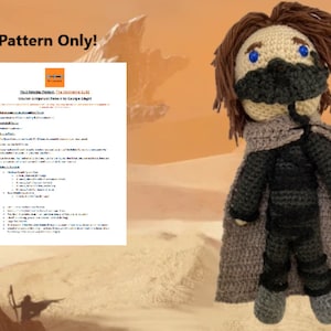PDF of Paul Maud&#39;Dib Atreides Amigurumi Pattern