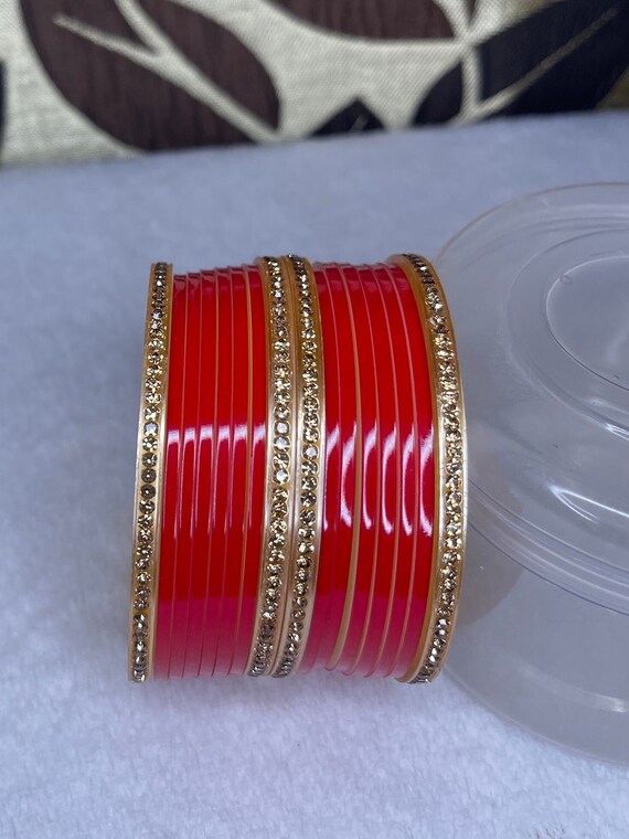 Red/Pink Bangles - image 1