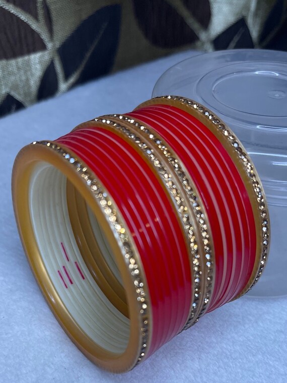 Red/Pink Bangles - image 2