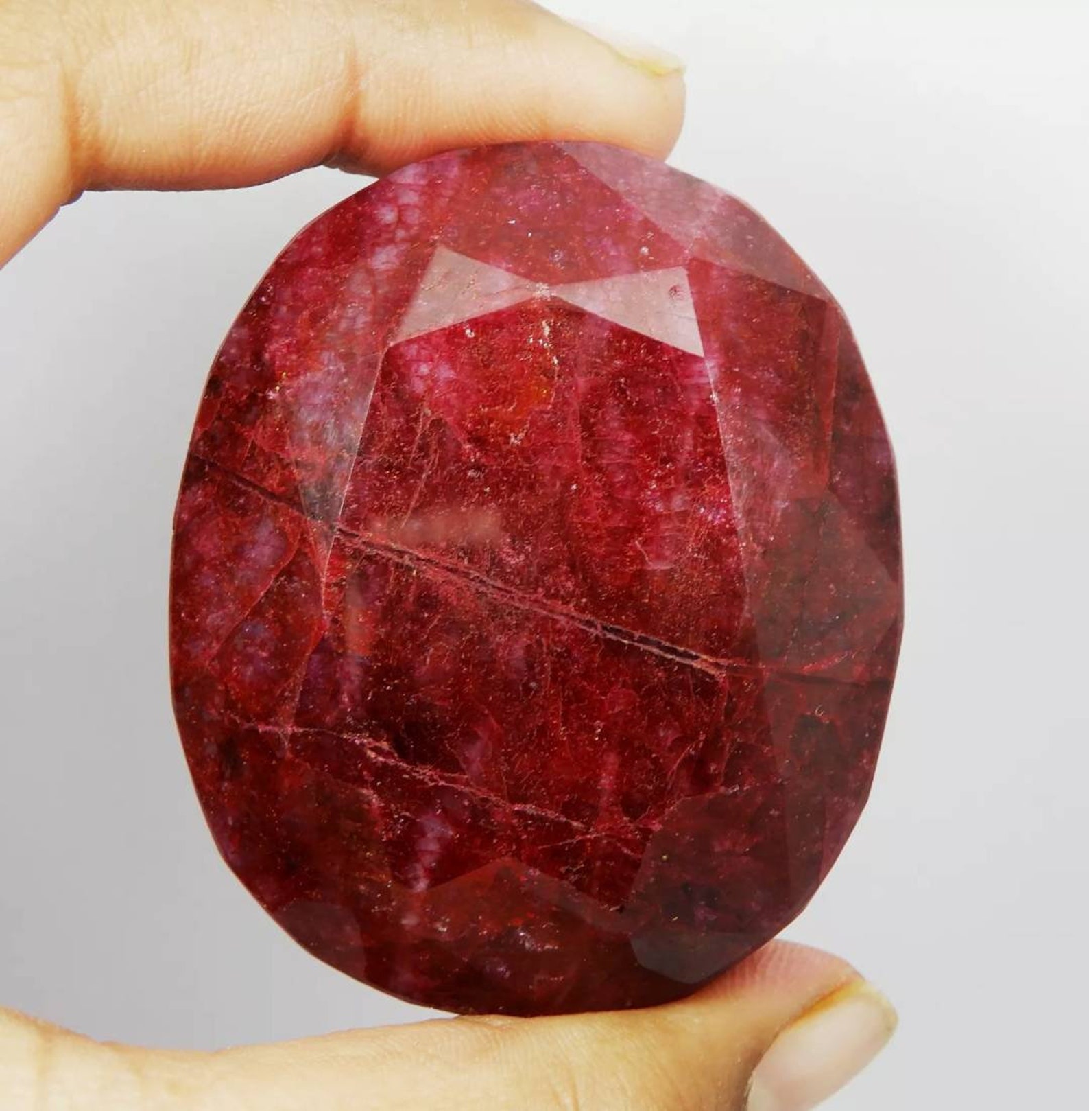 Natural Huge Red Beryl Loose Gemstone Huge Rare Gemstones Etsy
