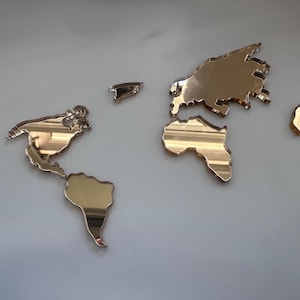 Acryl cakebedel wereldkaart - taart met reisthema - taartdecor wereldkaart voor reisthema, tussenjaar, huwelijksreis - taartdecoratie continenten