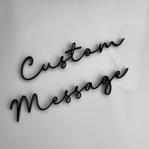 Personalised acrylic cake charm | Custom script name cake topper Handmade cake decorations - Custom Acrylic Cake Topper for any celebration