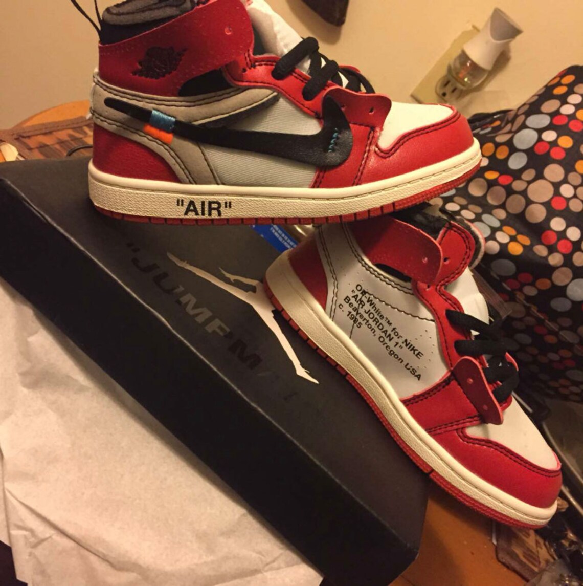 nike off white infant shoes