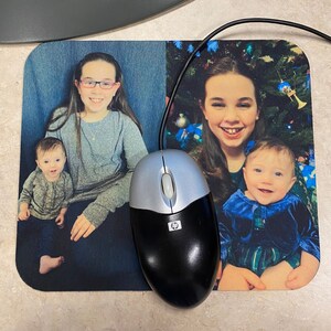 Mouse Pad / Desk Accessories / Personalized Mouse Pad / Custom Printed Mouse Pad / Personalized Office Gift / Photo Mouse Pad