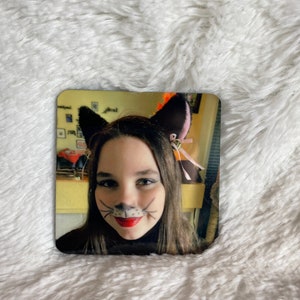 Small Refrigerator Photo Magnets/ Picture Magnets/ Personalized Keepsake/ Keepsake Magnet