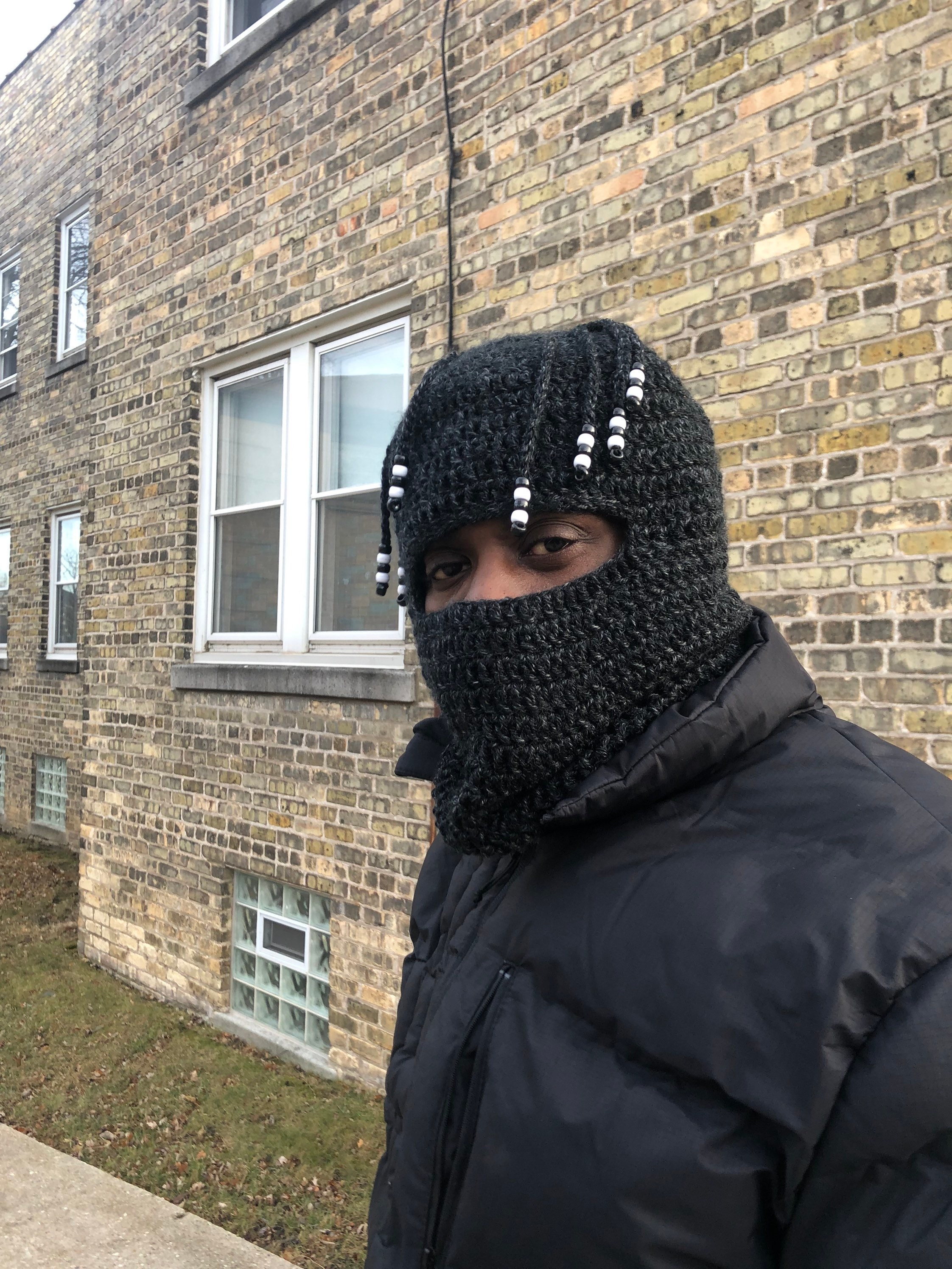 CUSTOM Ski Mask W/dreads & Beads OR EARS Etsy Australia