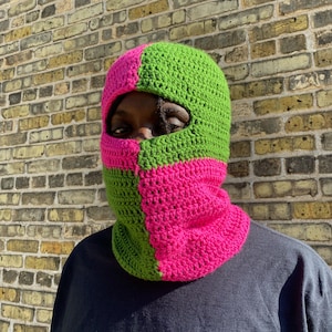Watermelon split ski mask