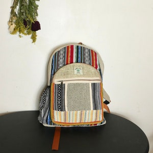 100% Hemp Himalayan Backpack, School Bag