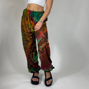 Catalina Pants, Harem Tie Dye Pants, Yoga Bottoms, Hippie Pants