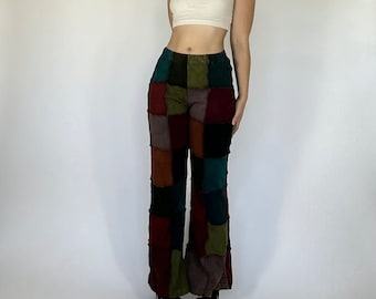 Ascend Flares, patchwork pants, hippie pants