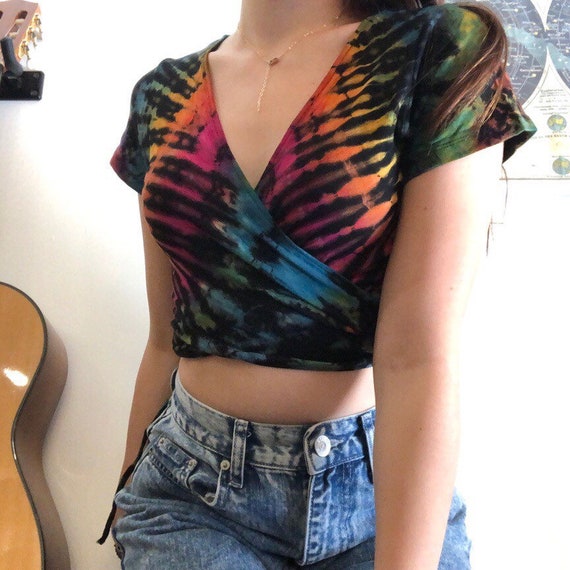 tie dye rave top