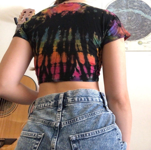 tie dye rave top