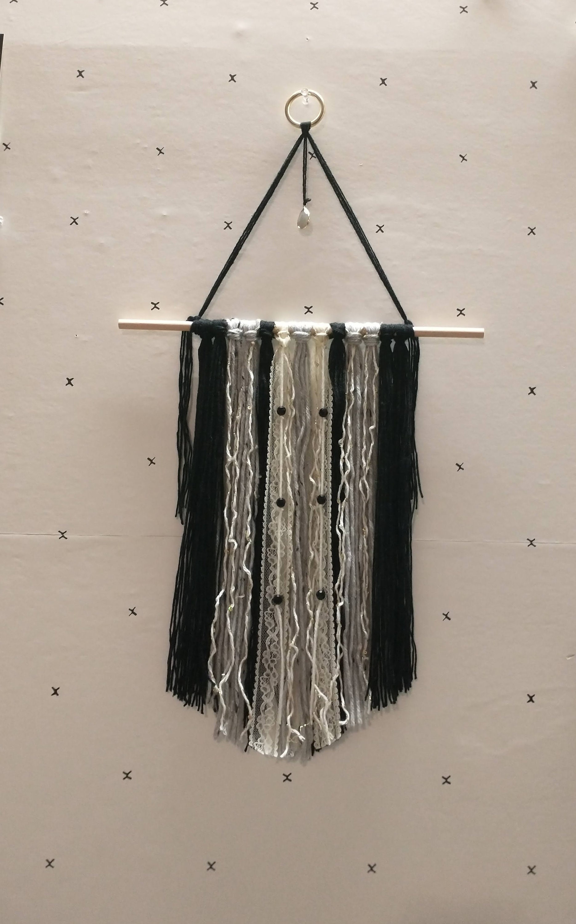 Modern Handmade Boho wall/door hanging decor Etsy