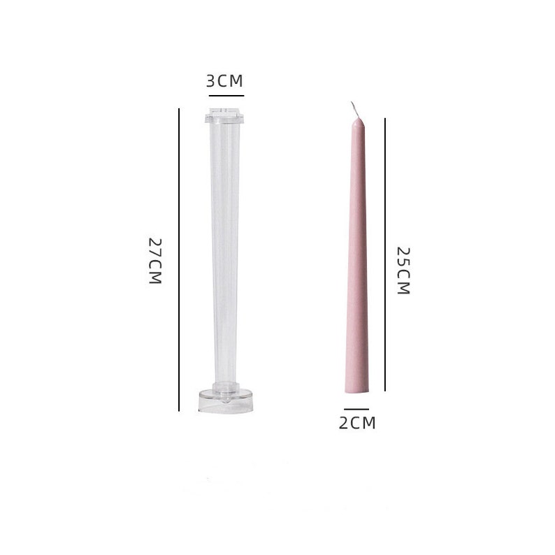 Handmade Taper Candle Mold for DIY Twist Candles Unique Double Etsy