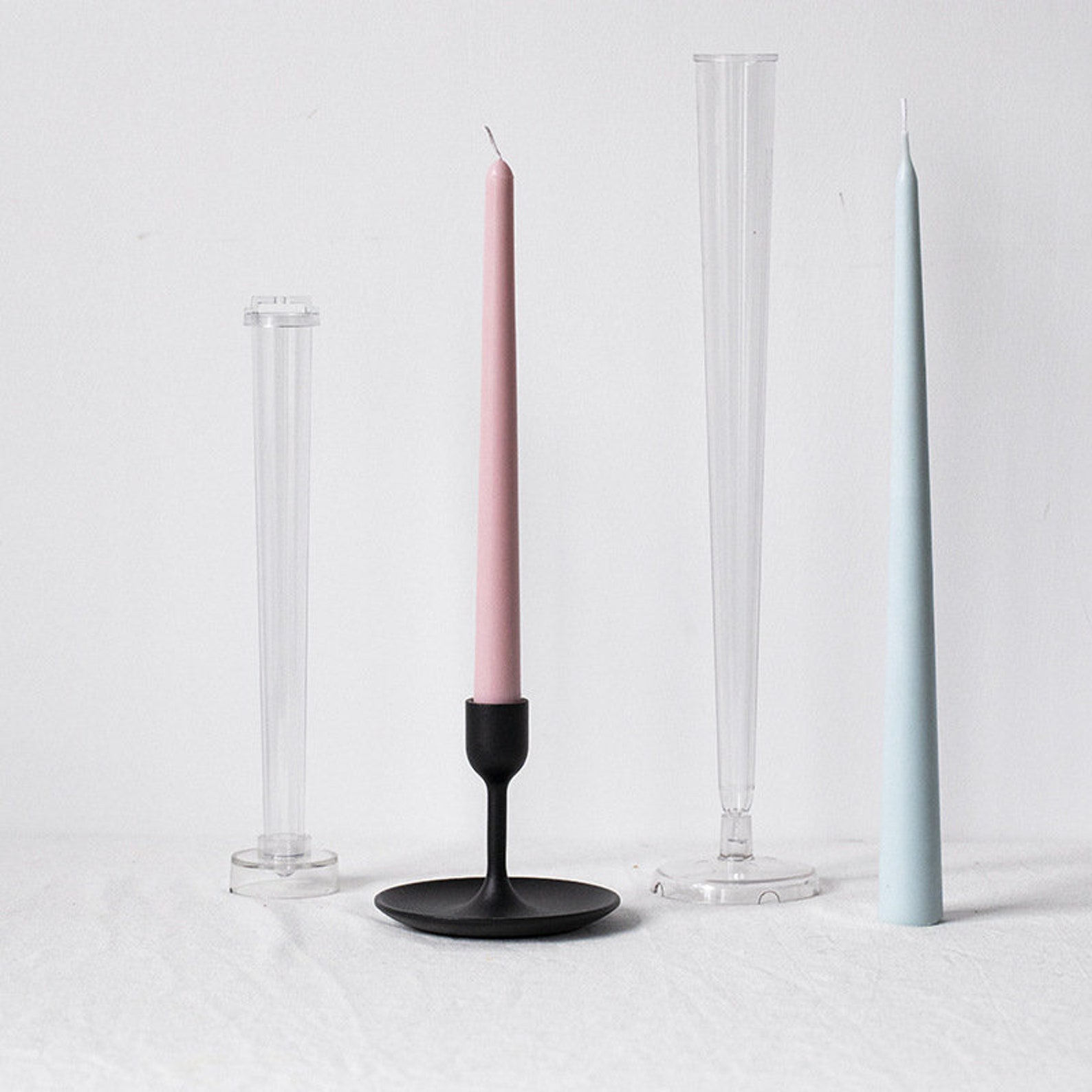 Handmade Taper Candle Mold for DIY Twist Candles Unique Double Etsy